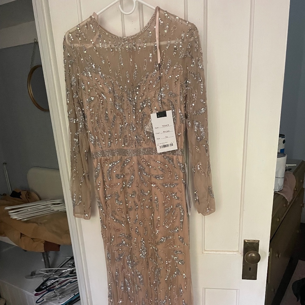 Sequin MacDuggal Dress - NWT - Size 12